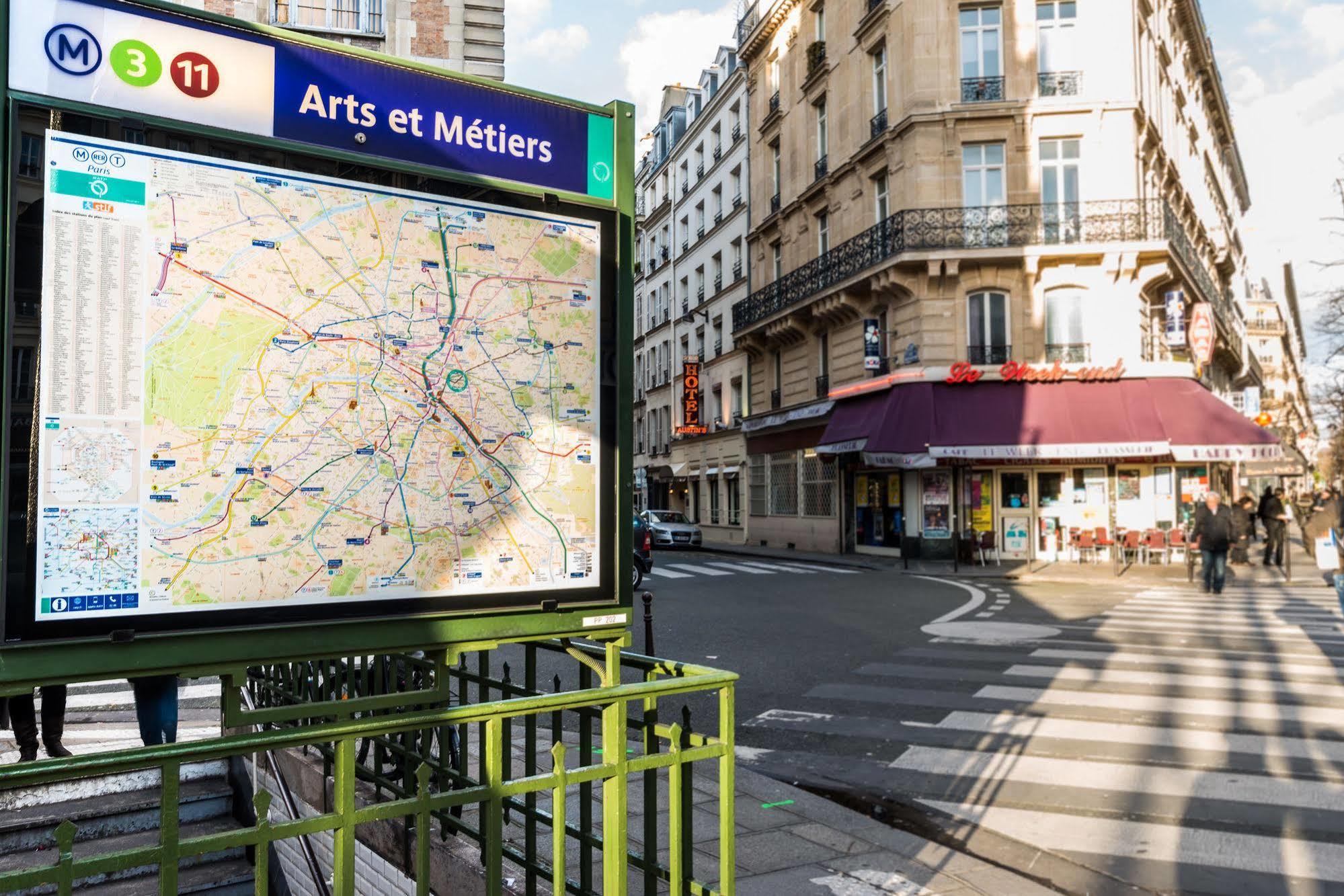 Austin'S Arts Et Metiers Hotel Παρίσι Εξωτερικό φωτογραφία